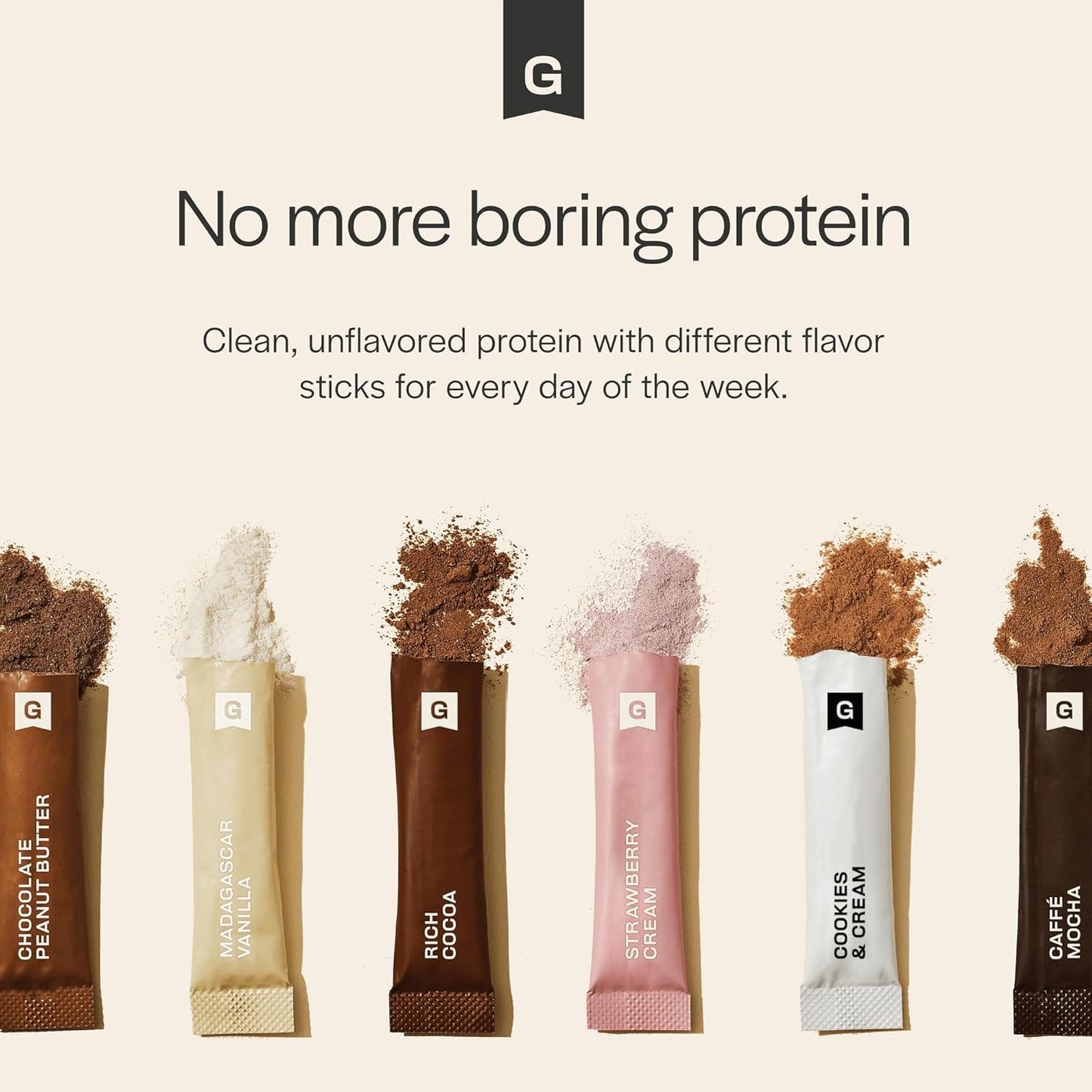 Get Lean Bundle: Gainful Whey Protein Powder with Meal Replacement, Post Workout Support, Unflavored Base + Flavor Boosts (Chocolate, Vanilla, Strawberry) - 28 Servings