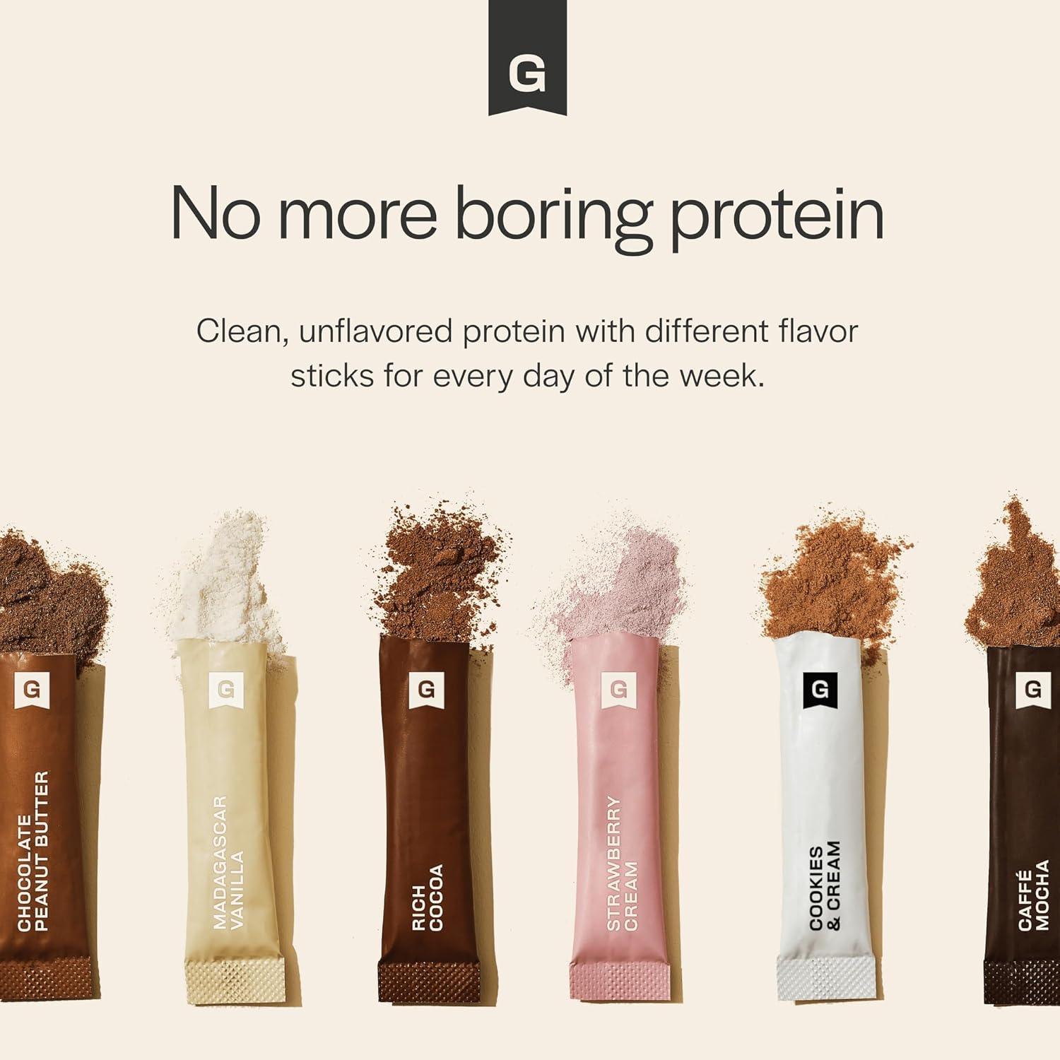 Get Lean Bundle: Gainful Whey Protein Powder with Meal Replacement, Post Workout Support, Unflavored Base + Flavor Boosts (Chocolate, Vanilla, Strawberry) - 28 Servings