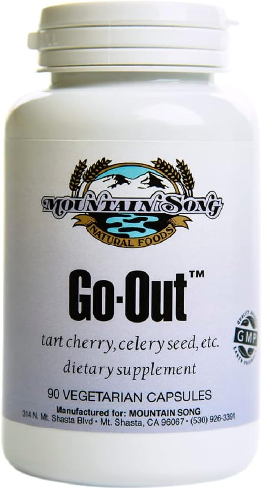 Get Out Relief Joint Formula with Tart Cherry, Celery Seed, and Turmeric Root - Uric Acid Support for Active Living