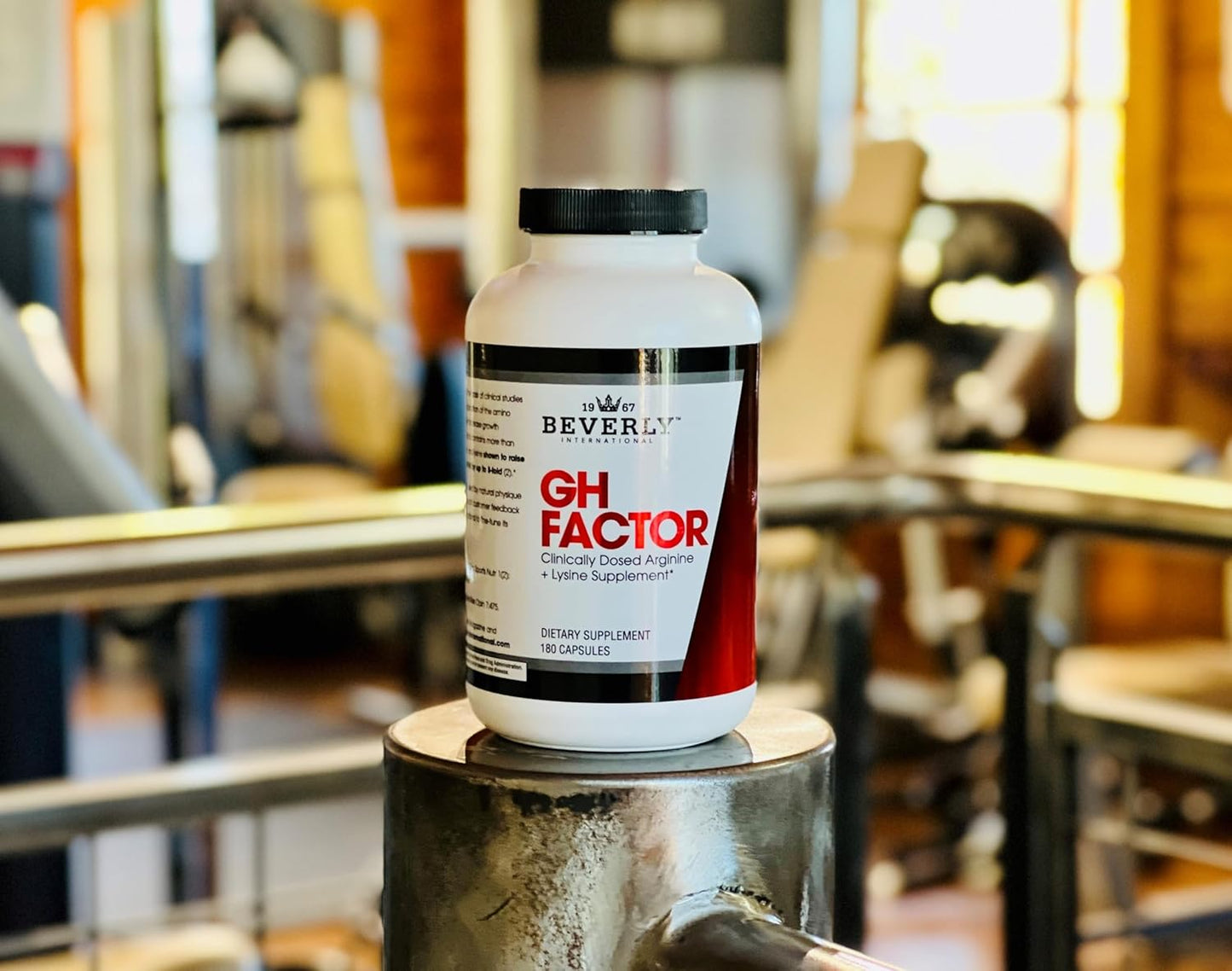 GH Factor by Beverly International: 180 Capsules for Optimizing Growth Hormone Levels. Boost Muscle Growth and Recovery Naturally. Ideal for Men and Women.