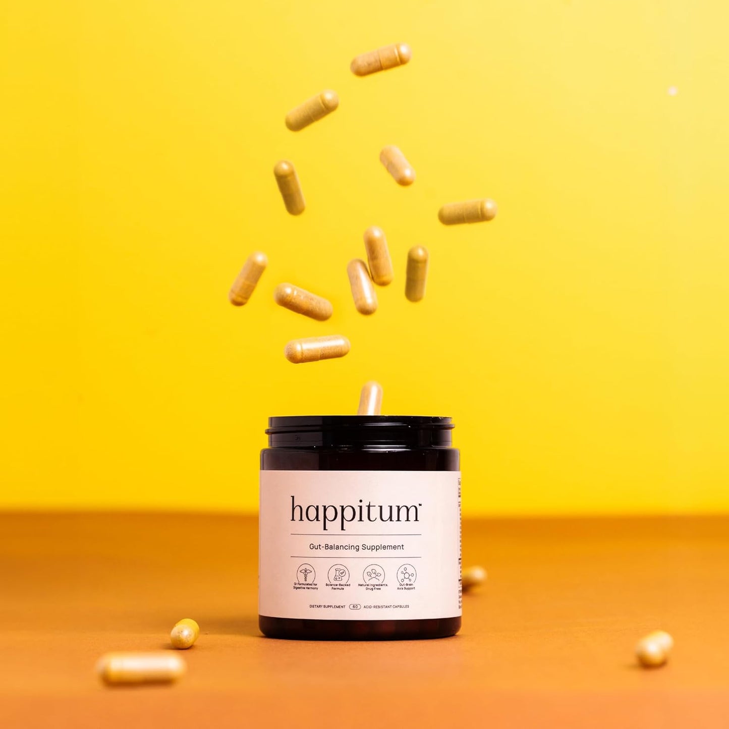 GI-Formulated Gut Calming Supplement for Bloating & Digestion Support - Happitum™