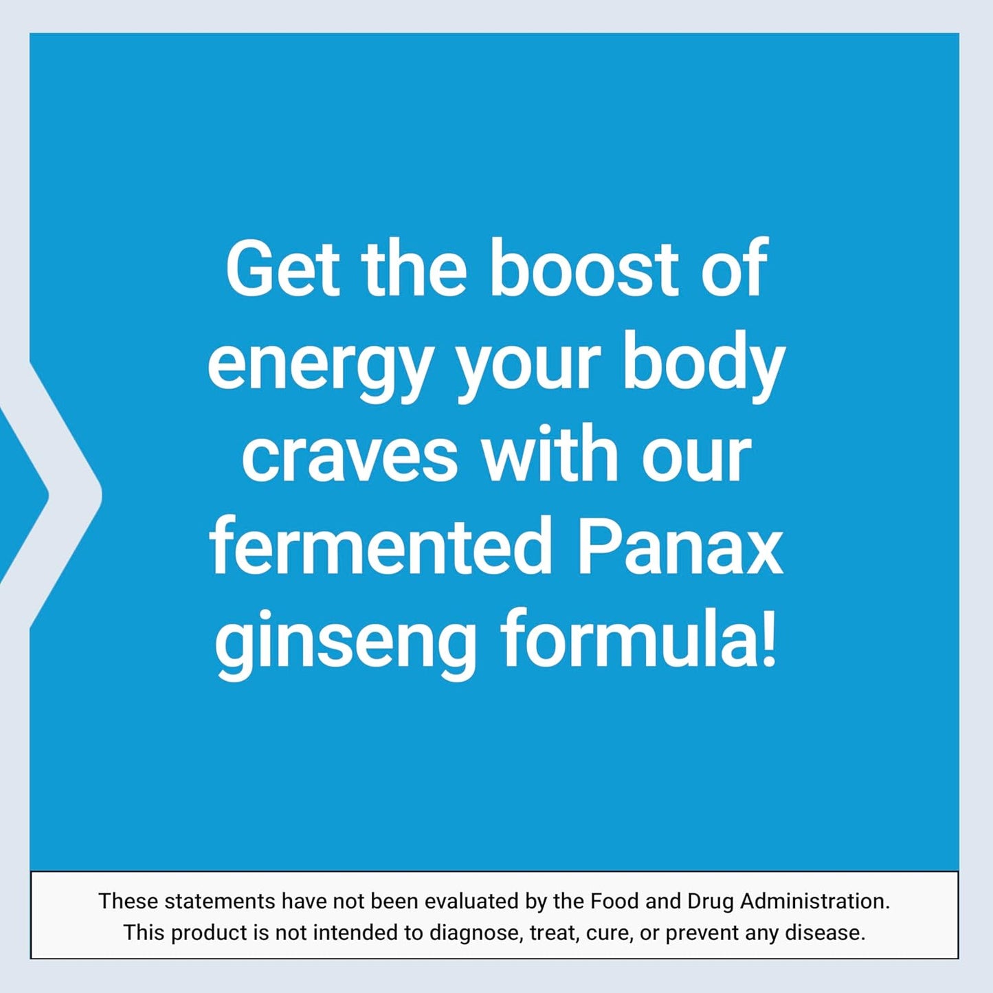Ginseng Energy Boost Capsules for Stress Management, Energy Support - 30 ct - Gluten-Free, Non-GMO, Vegetarian