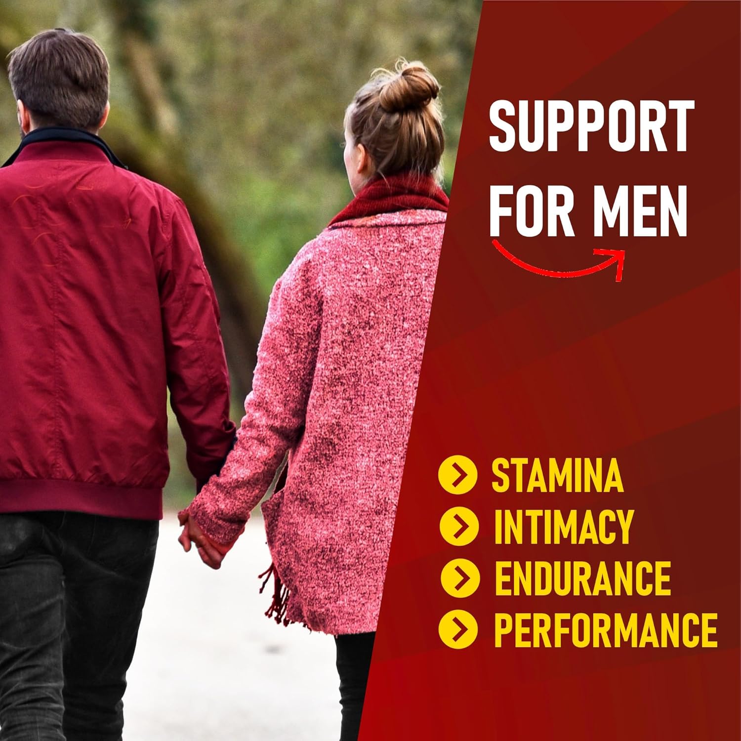GLADTON Rugged Male Supplement: Fast-Acting Sports Nutrition with 10 Potent Ingredients for Energy & Performance - 10 Capsules