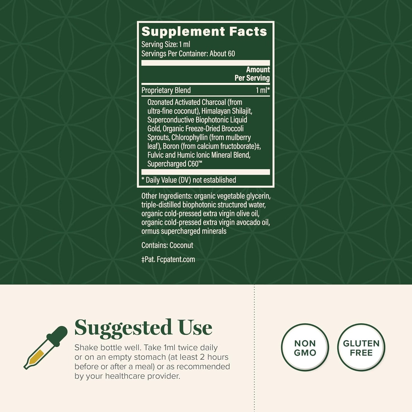 Global Healing Center MicroSomal Toxin Binder - 2 Fl Oz - Detox Support Formula