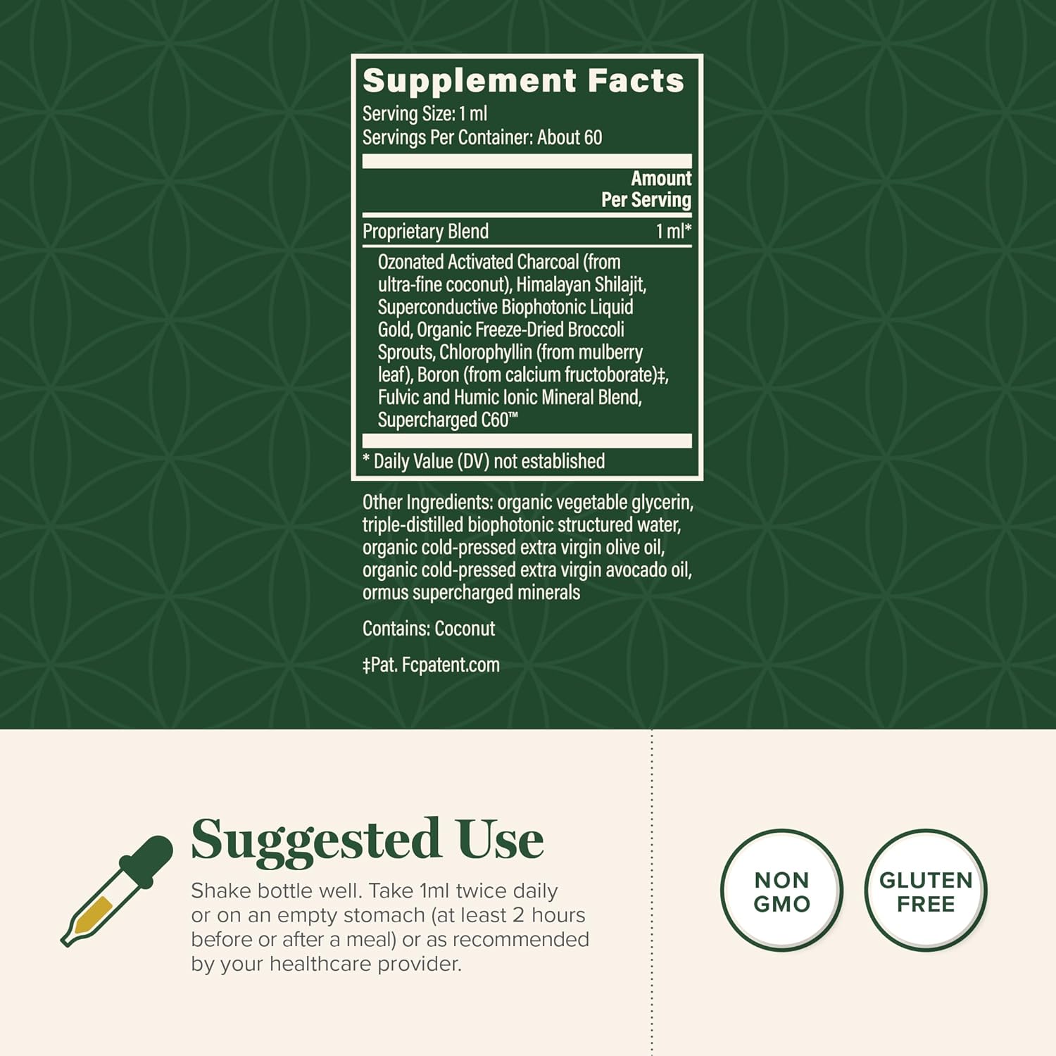 Global Healing Center MicroSomal Toxin Binder - 2 Fl Oz - Detox Support Formula