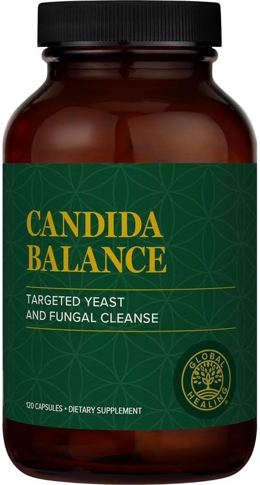 Global Healing Center Oxy-Powder and Candida Cleanse Kit - Natural Colon Cleanser and Detox for Candida Cleanse