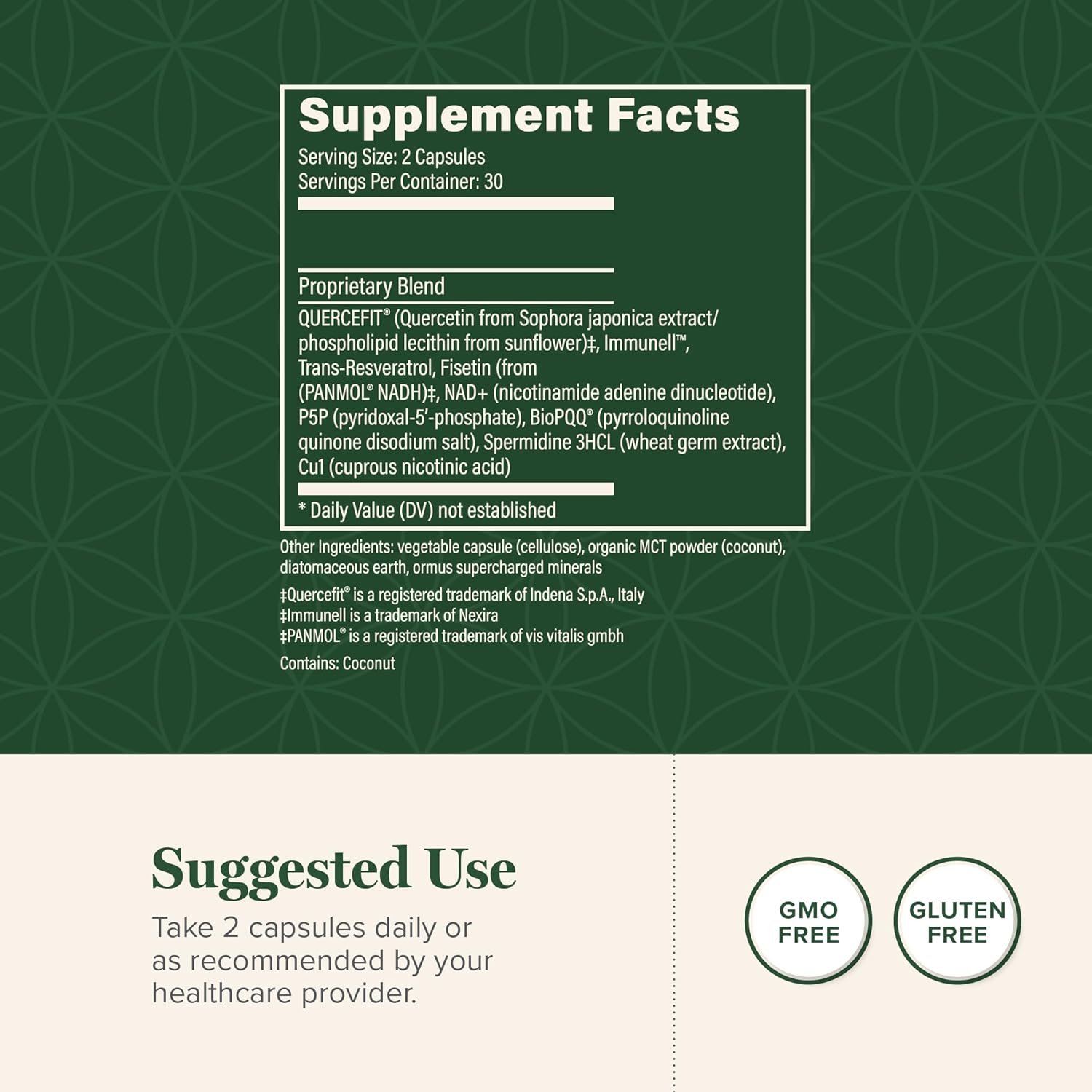 Global Healing Ultimate Cellular Health NAD Supplement with Resveratrol - 60 Capsules for Men and Women, Supports Cellular Repair and Anti-Aging