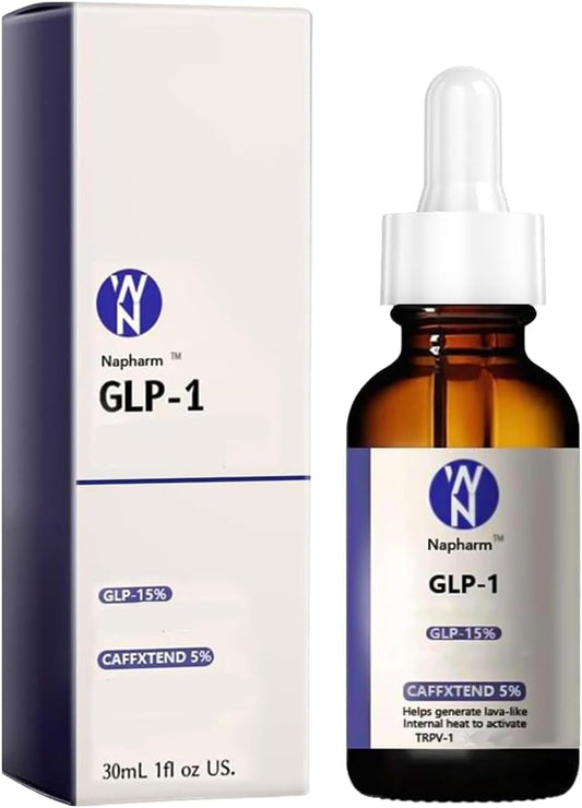 GLP-1 Supplement Drops - Fast & Easy to Use for Men and Women - 1 fl oz