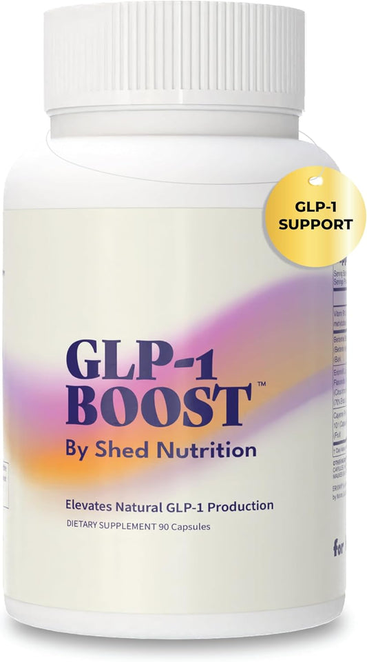 GLP-1 Supplement with Eriomin & Berberine for Cravings & Metabolism - 90 Capsules