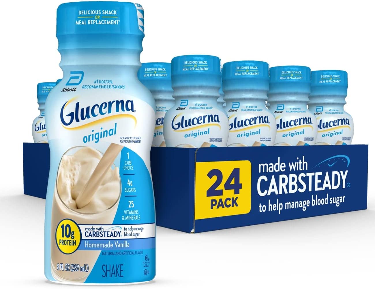Glucerna Hunger Smart Shake: Diabetic Drink for Blood Sugar Management and Nutritional Support