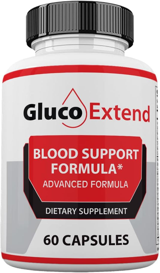 GlucoExtend Capsules for Circulation Support - Zonata Official, 60 Capsules