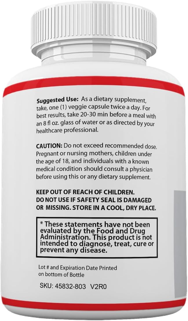 GlucoExtend Capsules for Circulation Support - Zonata Official, 60 Capsules