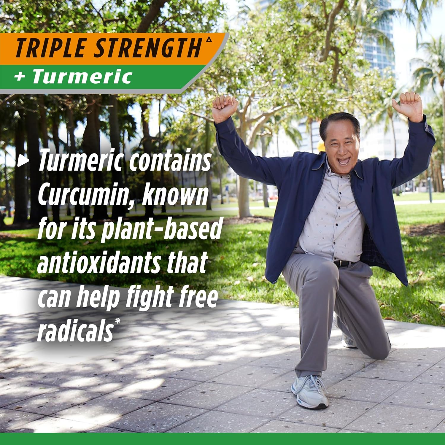 Glucosamine & Turmeric Joint Health Supplement, Osteo Bi-Flex Triple Strength, 160 Coated Tablets, Original Version