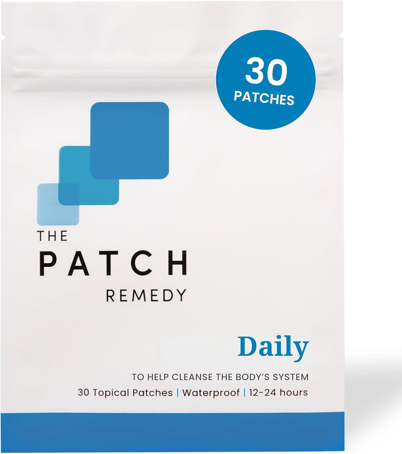 Glutathione & NAC Patch - 30 Topical Patches with Antioxidants for Adults & Kids | Waterproof Transdermal Cleanse Patch