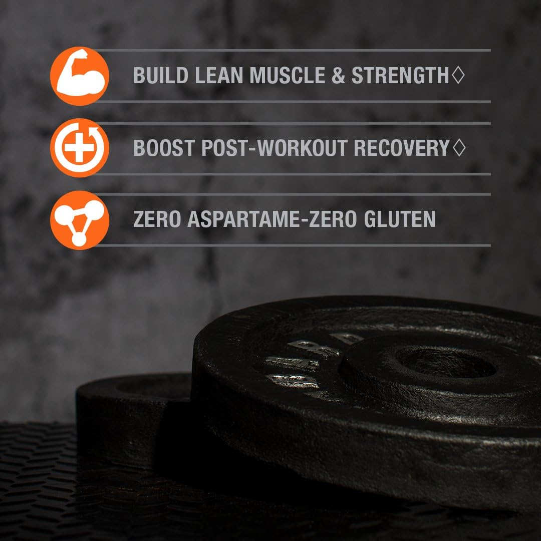 Gluten Free Banana Creme Flavored Whey Protein Powder - 2 Lb by Body Fortress