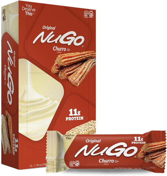 Gluten Free Churro Protein Bar with 11g Protein - Pack of 15