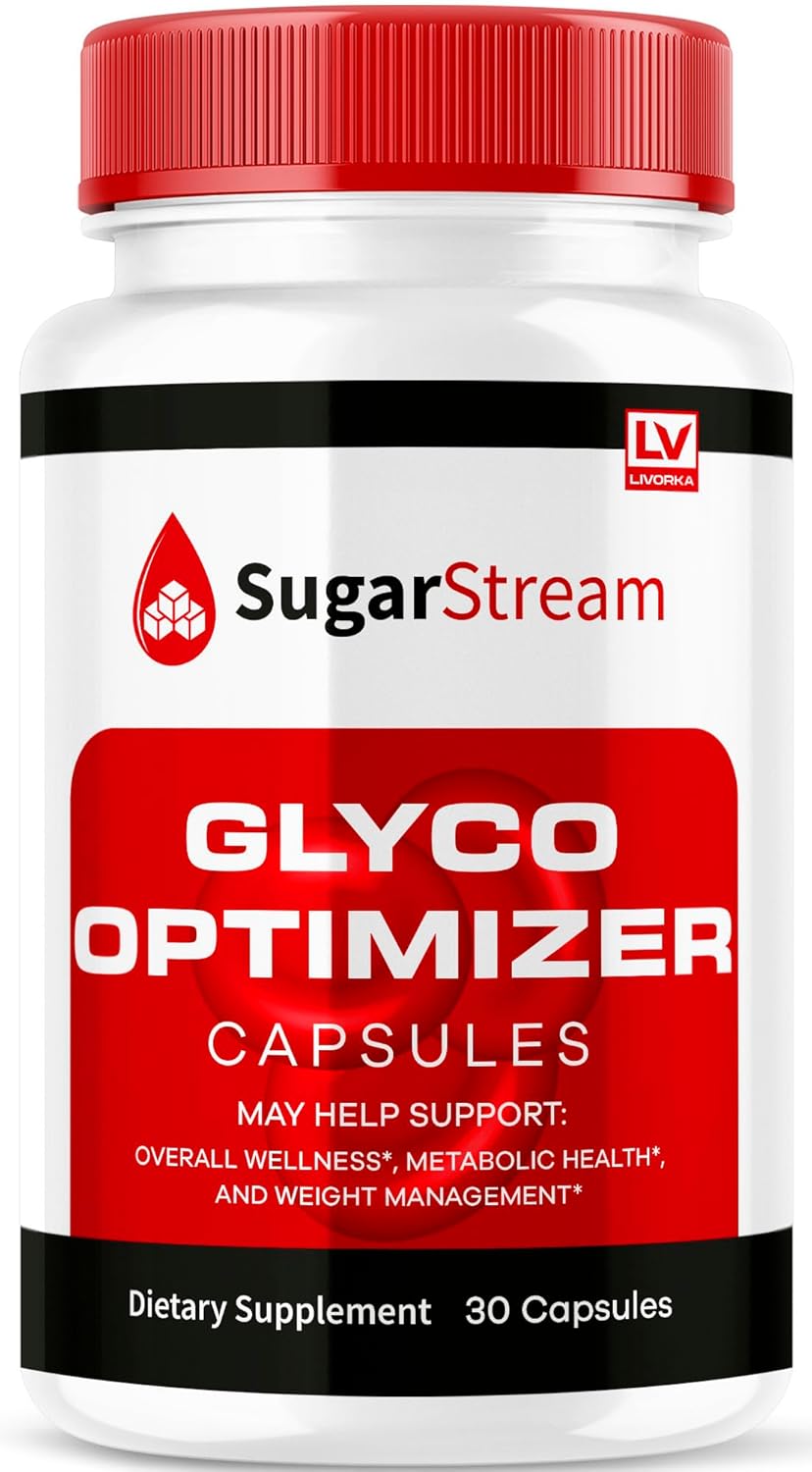 Glyco Optimizer Capsules for Blood Sugar Support - Advanced Formula with Vitamins - 30 Day Supply