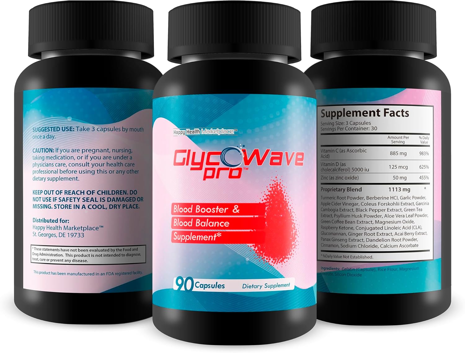 GlycoWave Pro: Top Sugar & Blood Health Supplement for Balance & Support