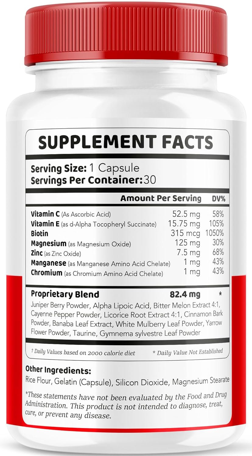 Glynovax All-Natural Support Pills (3 Pack) for Optimal Health - Official Advanced Formula with 90 Capsules