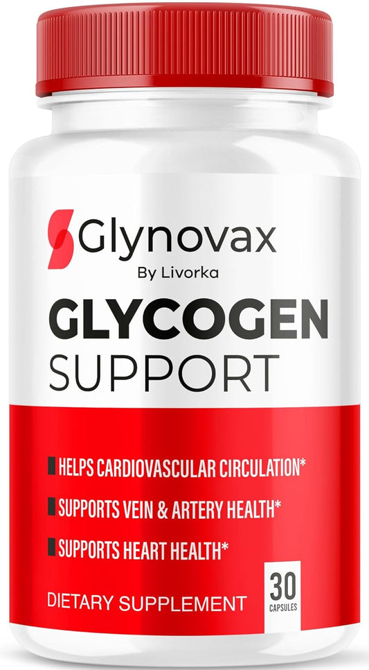 Glynovax All-Natural Support Pills for Optimal Health - 30 Capsules, Advanced Formula with Positive Reviews