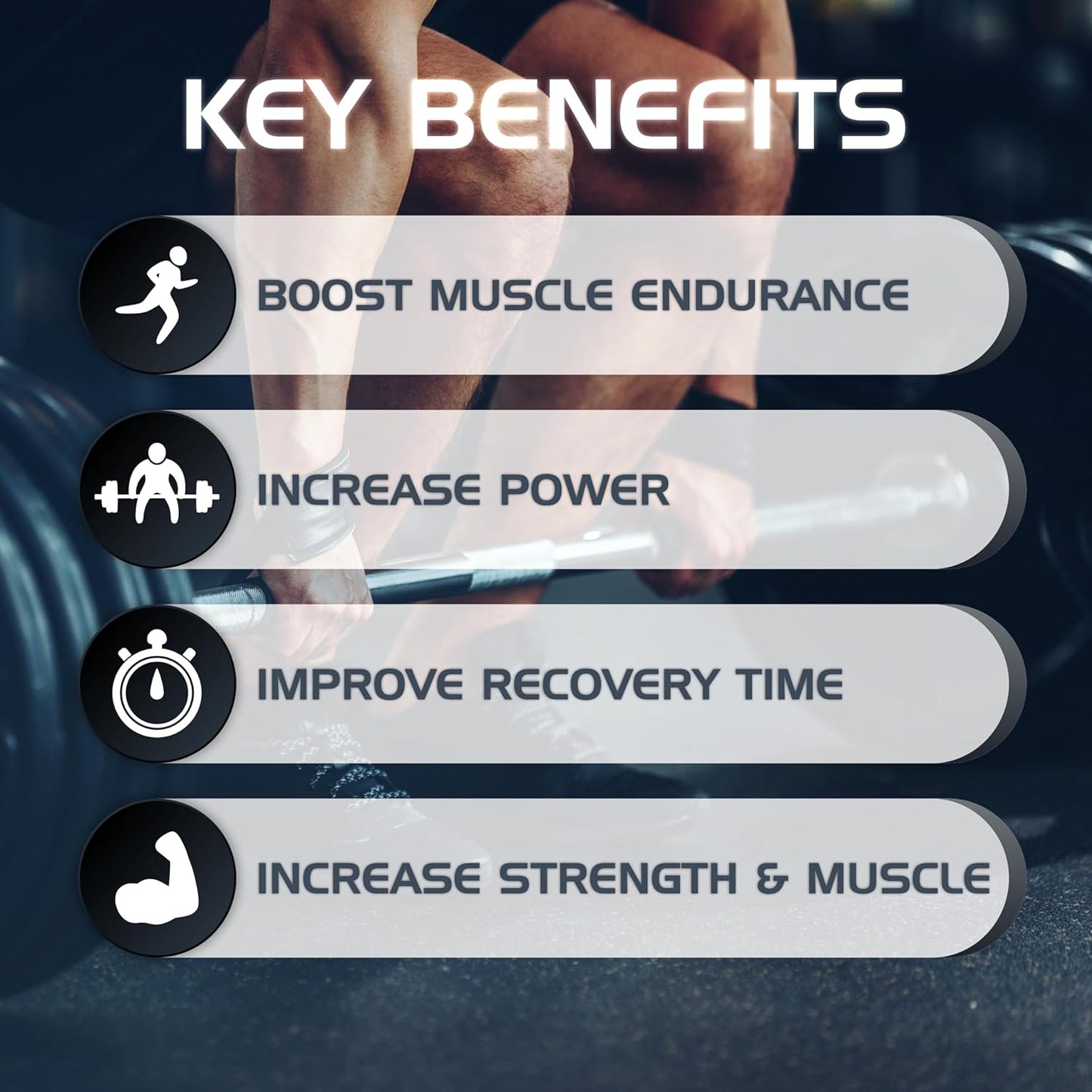 GMU SPORT Strawberry Lemonade Creatine Monohydrate Powder - Muscle Growth & Strength Supplement for Men and Women