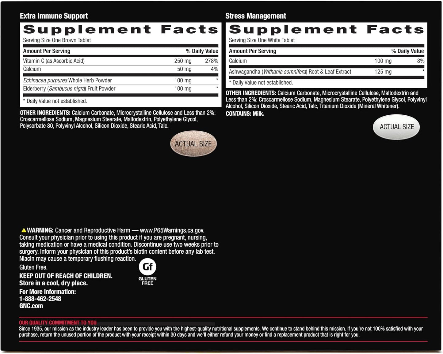 GNC Mega Men Health & Vitality Vitapak: 30 Daily Packs, Complete 4-in-1 Men's Multivitamin Program