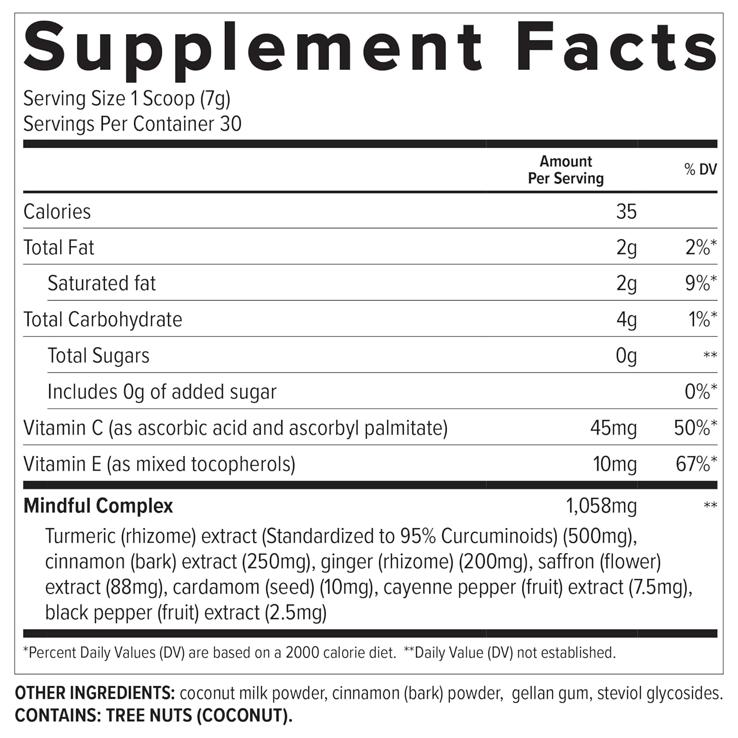 Golden Lift Turmeric Supplement Powder - Vegan Golden Milk with Saffron, Cinnamon, Cayenne & Black Pepper Extracts - 7.4oz - 30 Servings