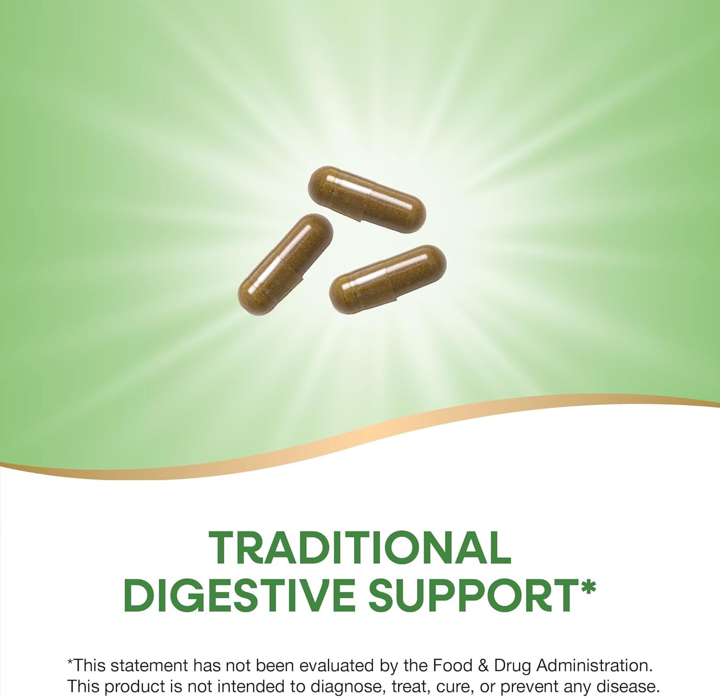 Goldenseal Root Capsules - Traditional Digestive Support with Berberine, Non-GMO, Vegan - 50ct