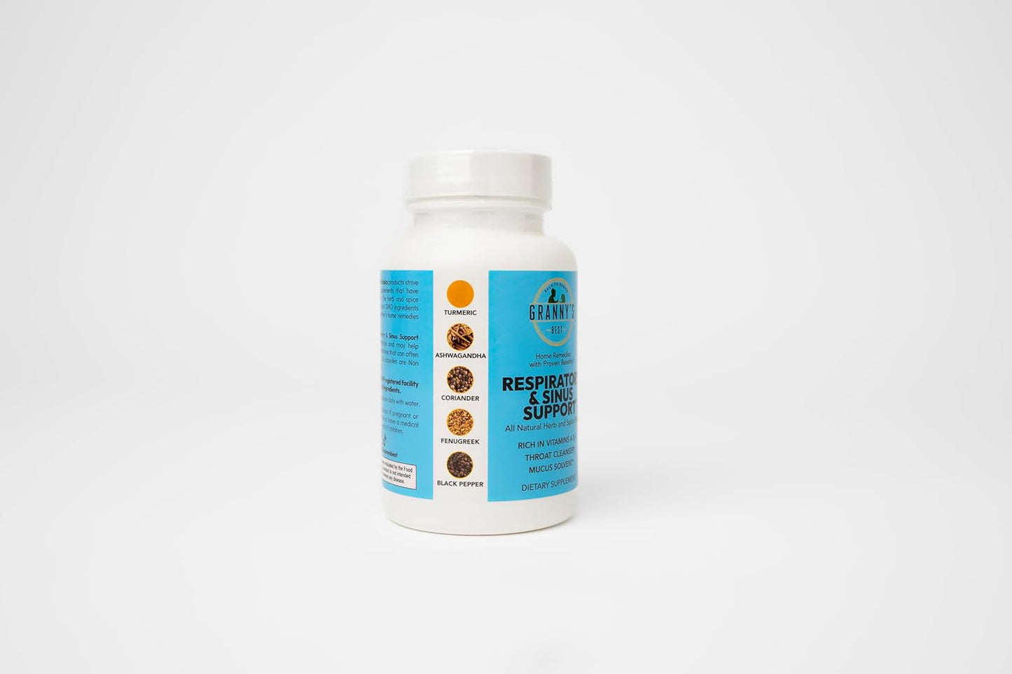 Granny's Best™ Respiratory and Sinus Support Formula - Natural Relief for Breathing Issues and Congestion