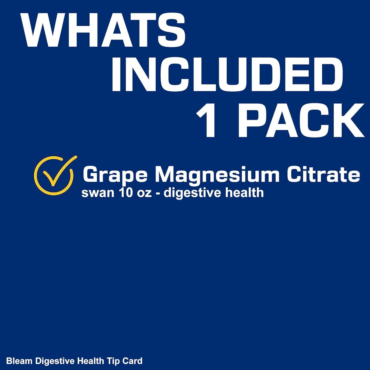 Grape Flavored Magnesium Citrate Oral Solution - Gentle Liquid Laxative for Digestive Health - 10 Oz Bottle with Tip Card