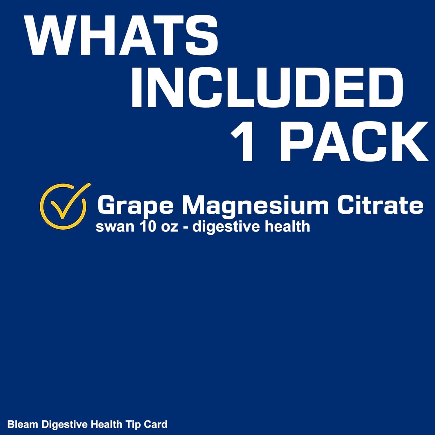 Grape Flavored Magnesium Citrate Oral Solution - Gentle Liquid Laxative for Digestive Health - 10 Oz Bottle with Tip Card