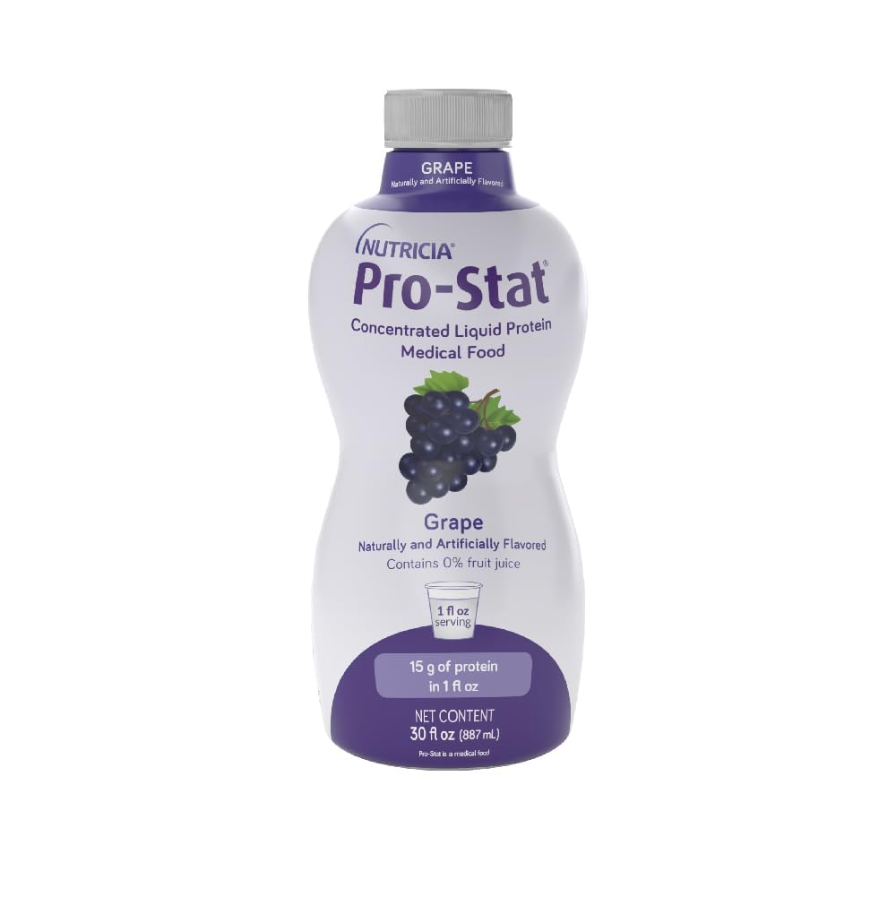 Grape Flavored Pro-Stat Concentrated Liquid Protein Medical Food - 30 Fl Oz Bottle