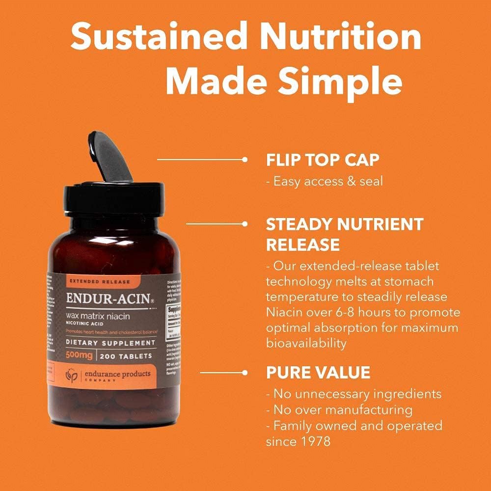 Grape Skin Extract Resveratrol Supplement with Trans-Resveratrol and Extended Release Niacin 500mg - Antioxidant and Vitamin B3 Formula