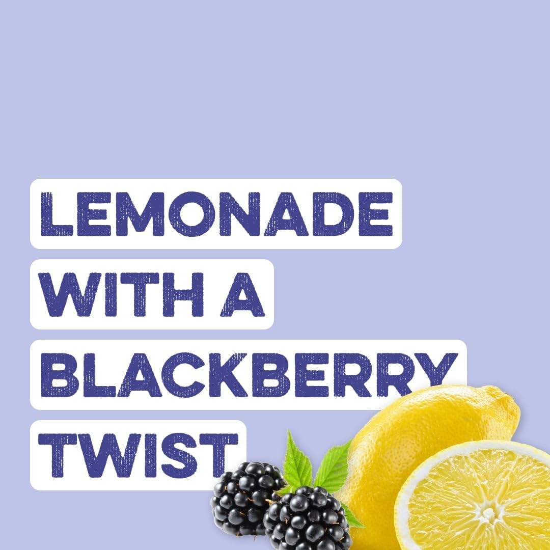 Grass-Fed BlackBerry Lemonade Super Collagen - Hydrolyzed Types I, II, & III, 30 Servings