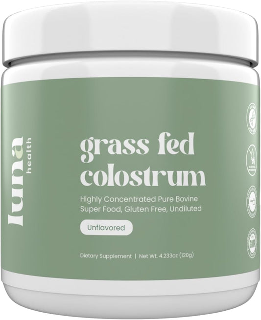 Grass-Fed Bovine Colostrum Supplement by Luna Health
