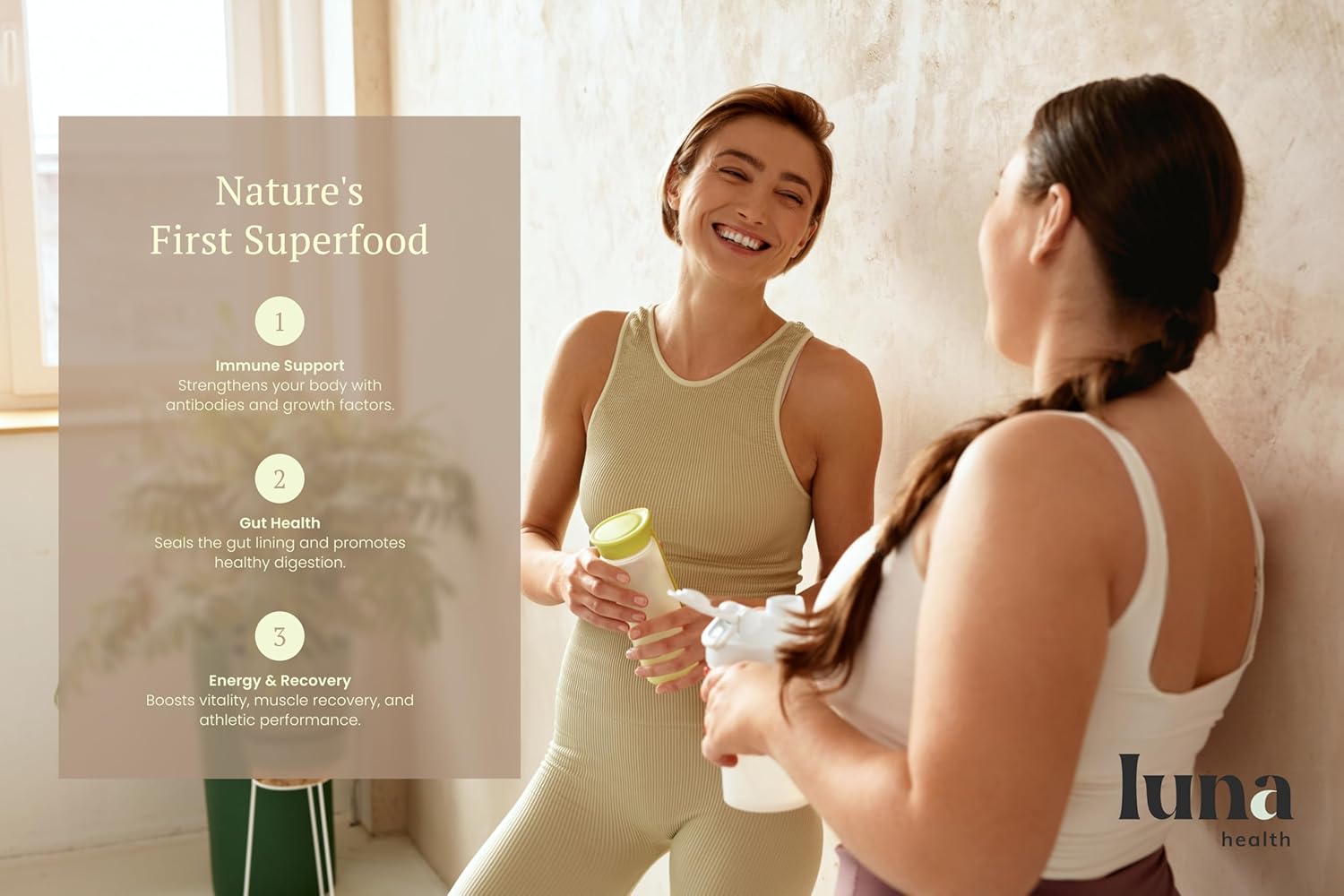 Grass-Fed Bovine Colostrum Supplement by Luna Health