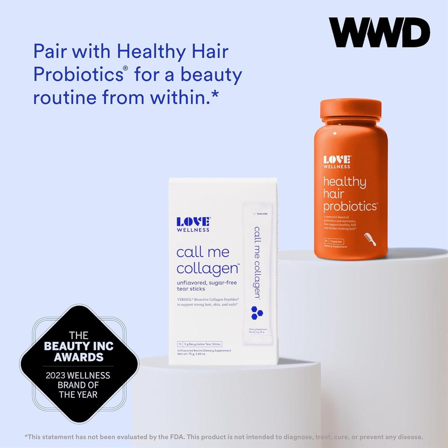 Grass-Fed Collagen Peptides Powder for Hair, Skin & Nails | Easy-to-Dissolve Supplement with VERISOL | Unflavored Tear Sticks for Convenience