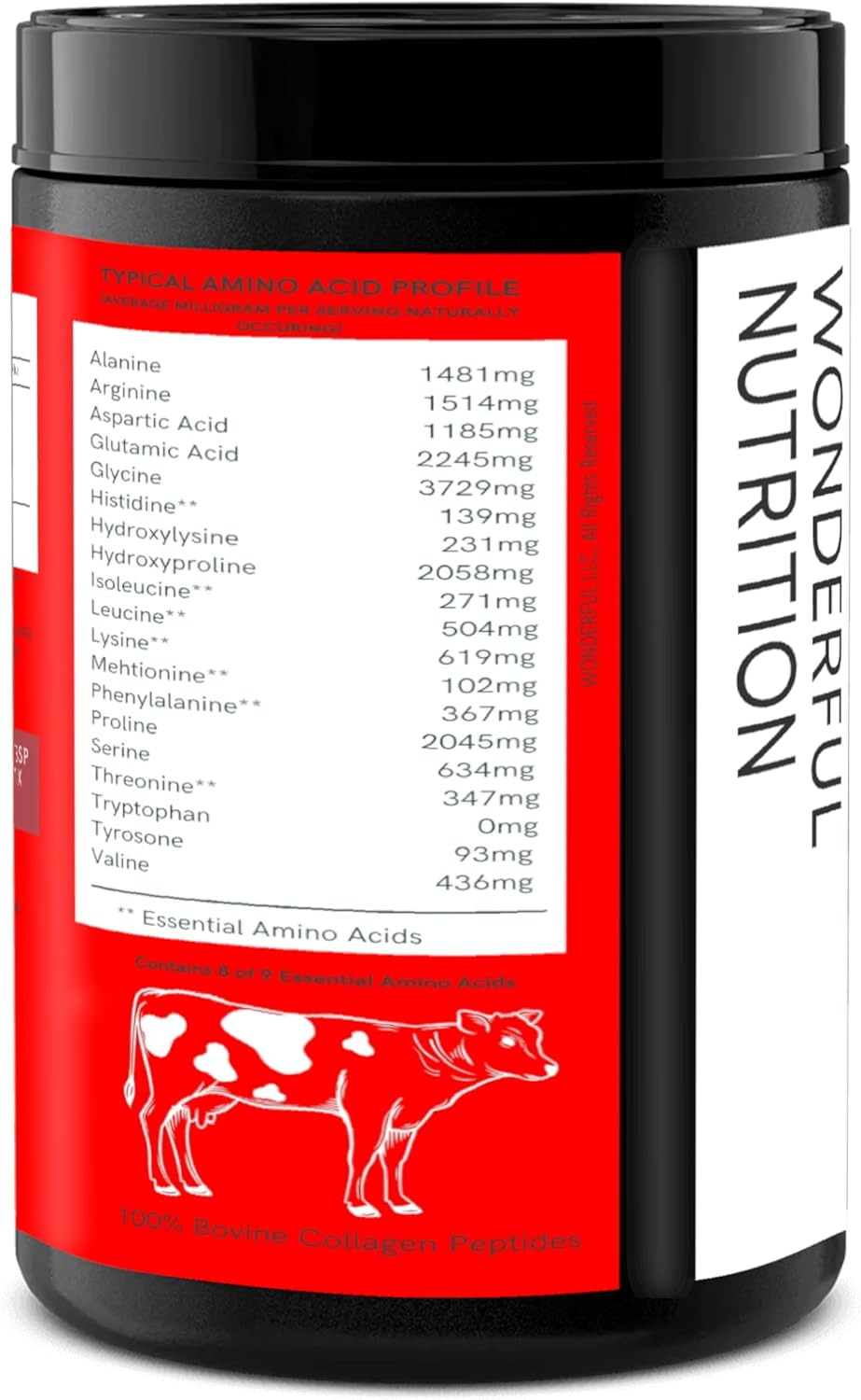 Grass-Fed Collagen Peptides Powder for Hair, Skin, Nails & Joints - Unflavored Hydrolyzed Collagen Supplements for Women and Men - 20Oz Pack for Aging Support