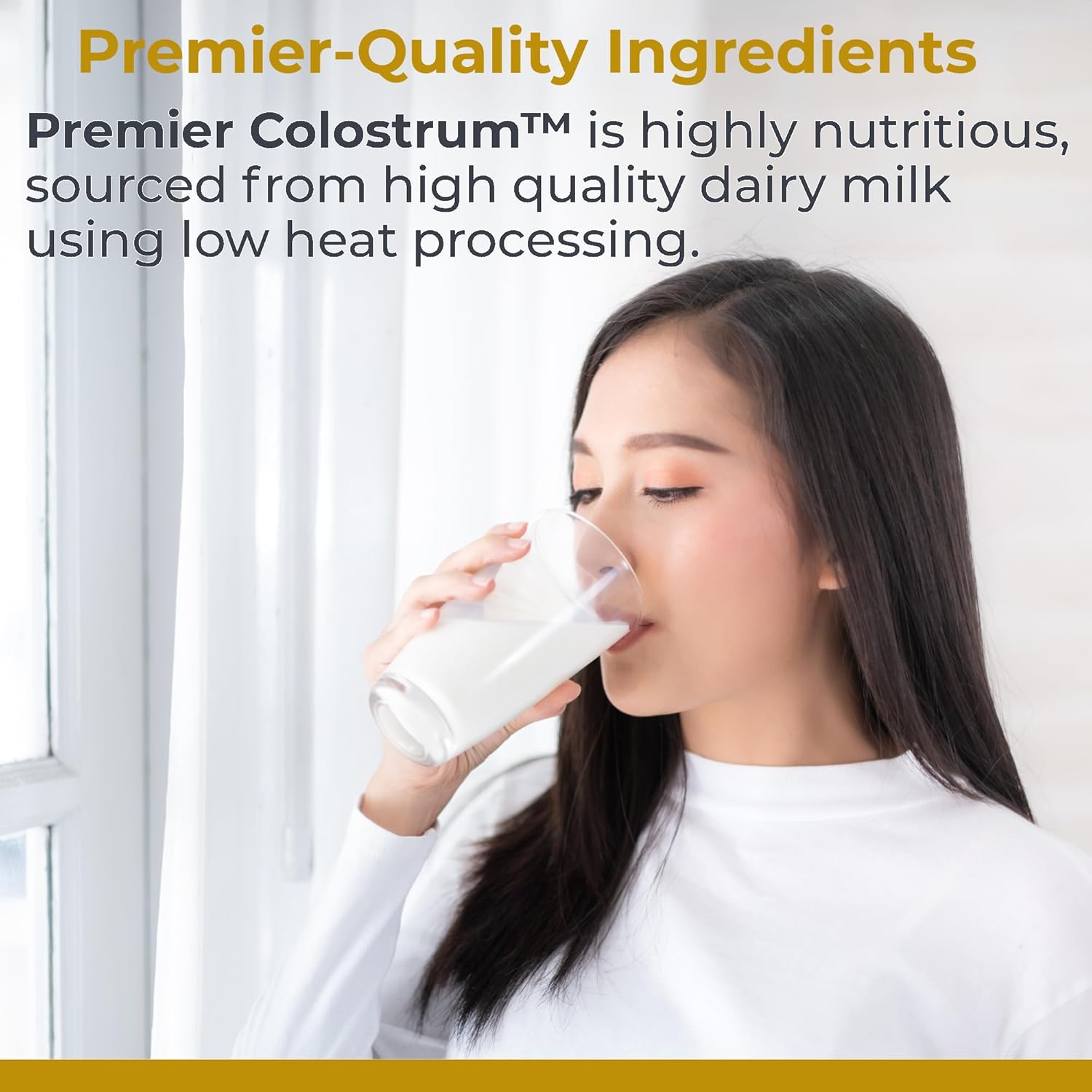 Grass-Fed Colostrum-IgG Supplement for Immune System Support - 5 oz Powder