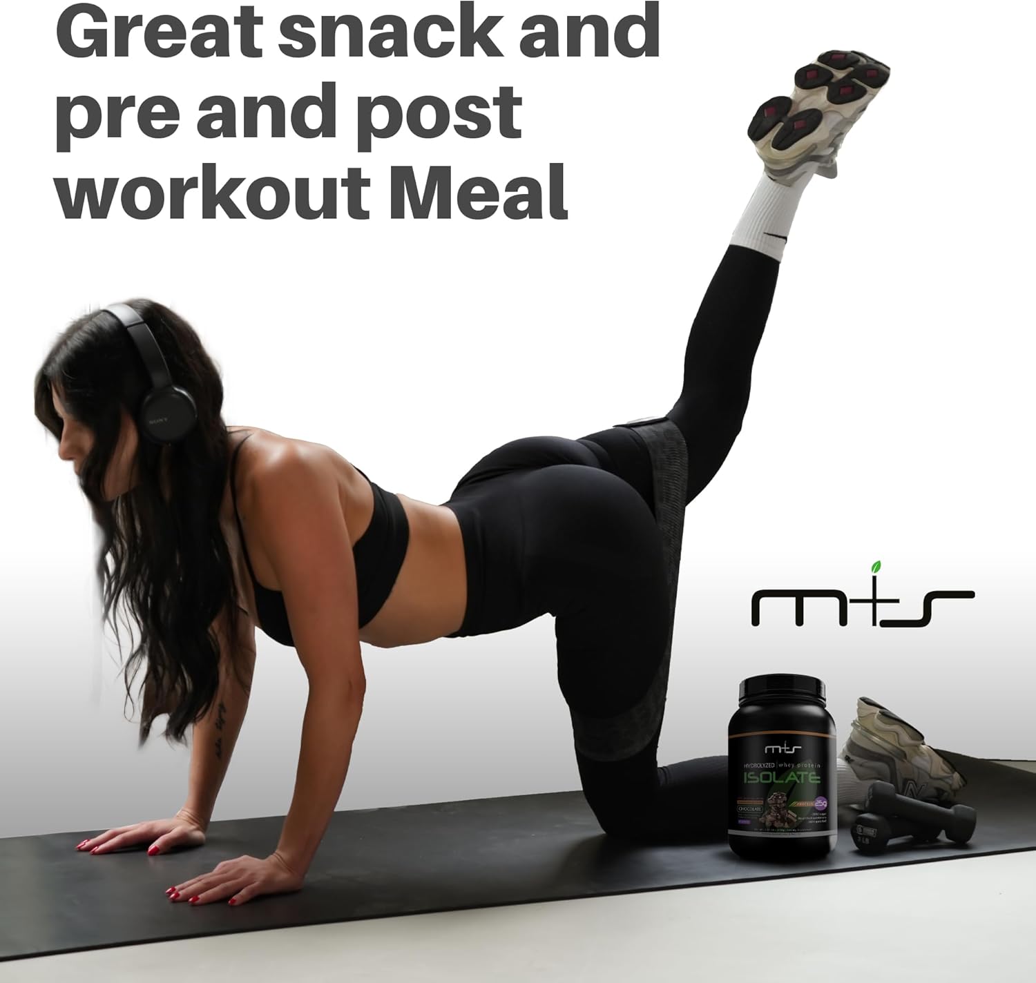 Grass-Fed Hydrolyzed Whey Protein Isolate Powder - Gluten-Free, Fast Absorbing, Easy to Digest, Stevia Sweetened - Chocolate Flavor - 2.05 Lb