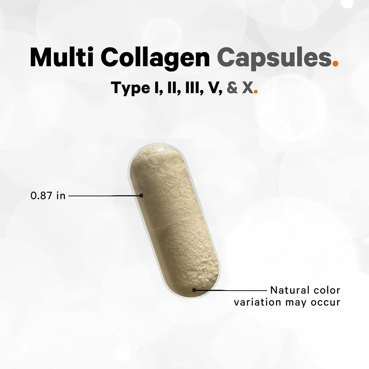 Grass-Fed Multi Collagen Peptides Capsules with Ashwagandha and Amla Berry Vitamins - 2-Pack