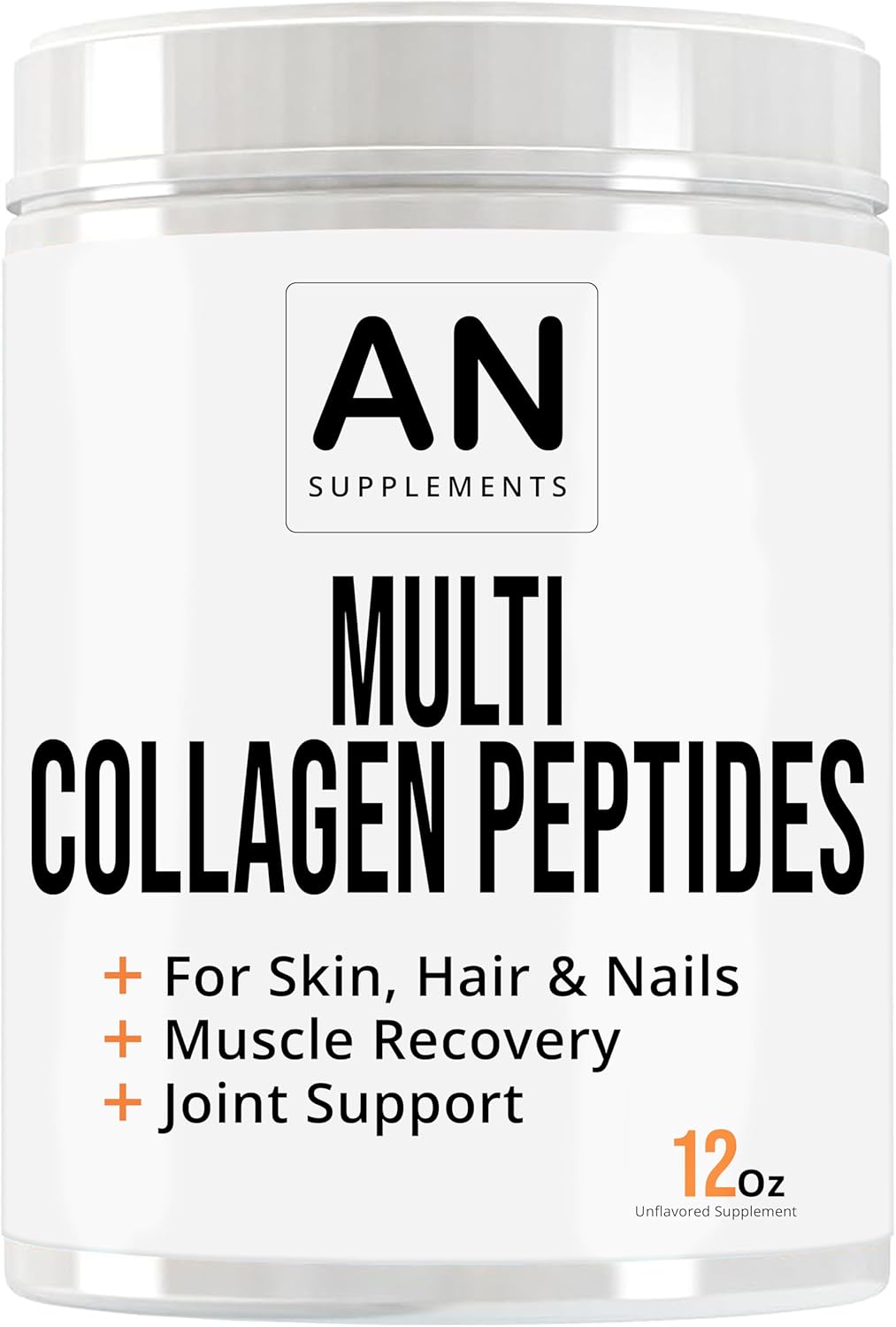 Grass-Fed Multi Collagen Peptides Powder for Hair, Skin, Nails & Joint Health - Keto Friendly, Non-GMO & Gluten Free - Unflavored Collagen Supplement by AHOLIC NUTRITION