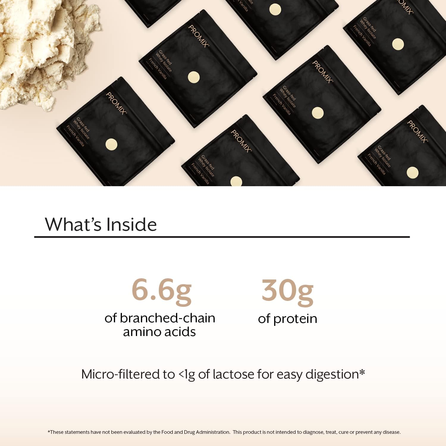 Grass-Fed Whey Protein Isolate Powder - Vanilla Flavor, 5lb - All Natural for Post-Workout Shakes, Smoothies, Baking & Cooking - Gluten-Free & Keto-Friendly