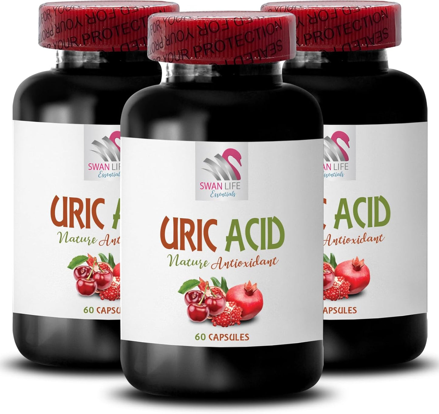 Green Coffee Bean Extract for Lowering URIC Acid Levels - 180 Capsules - Natural Green Coffee Beans for URIC Acid Reduction
