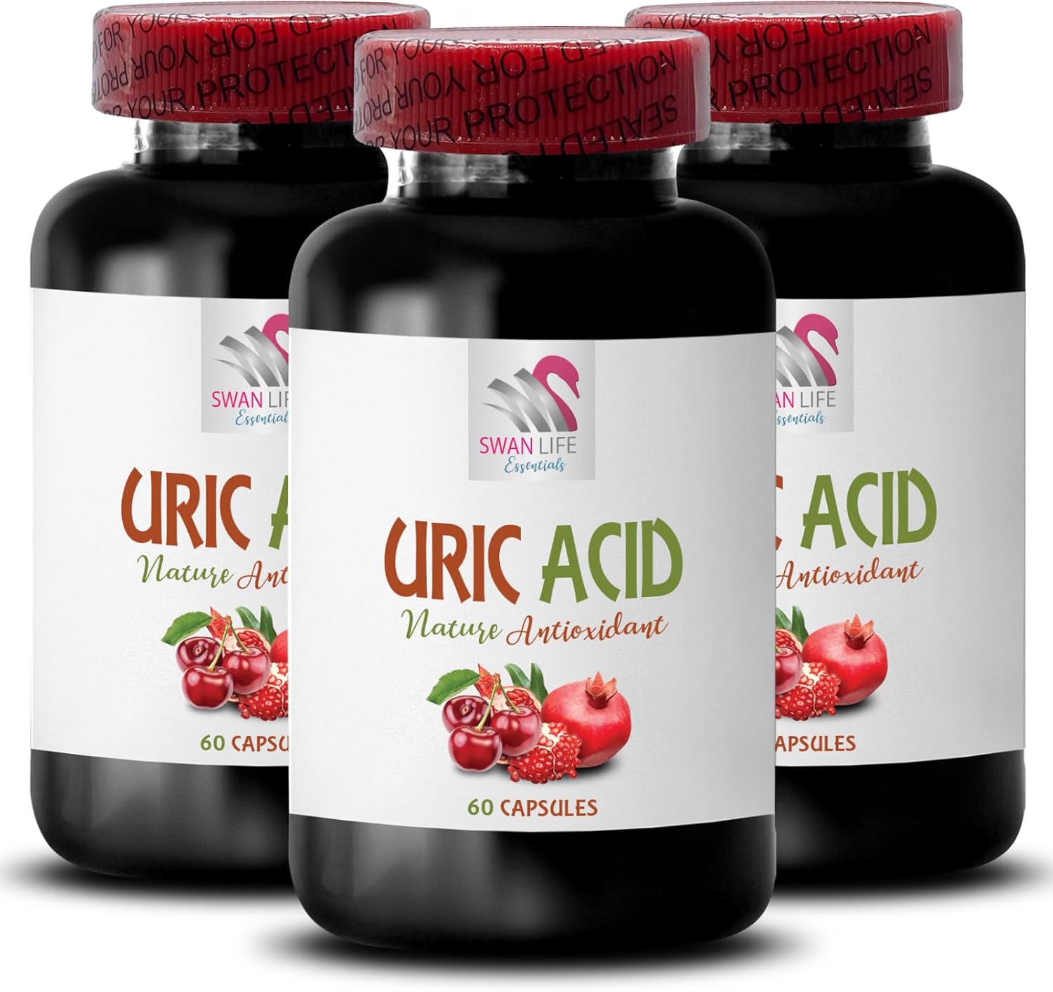 Green Coffee Bean Extract for Lowering URIC Acid Levels - 180 Capsules - Natural Green Coffee Beans for URIC Acid Reduction