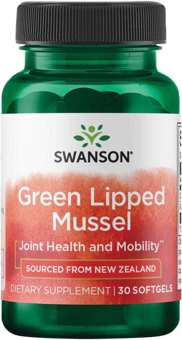 Green Lipped Mussel Oil Capsules - 30 Softgels from New Zealand by Swanson