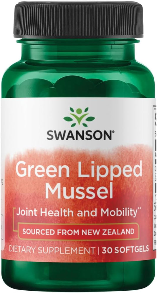 Green Lipped Mussel Oil Capsules - 30 Softgels from New Zealand by Swanson