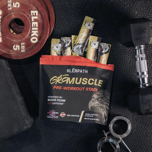 GRO Muscle Pre-Workout Supplement by Klerpath - Boost Your Performance and Endurance