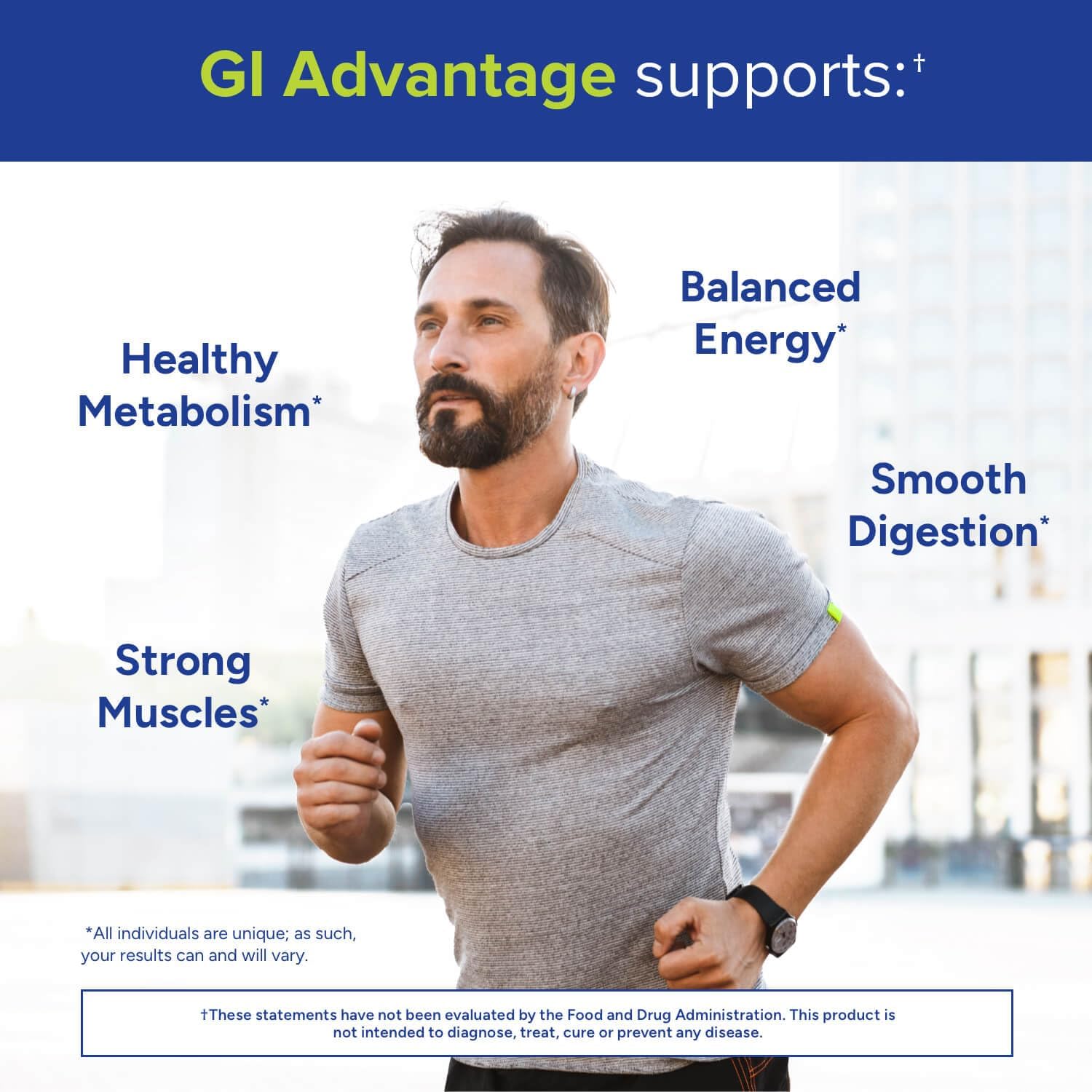 Gundry MD GI Advantage: Probiotic & Digestive Enzyme Gut Supplement with Superfruit Extracts - 30 Servings