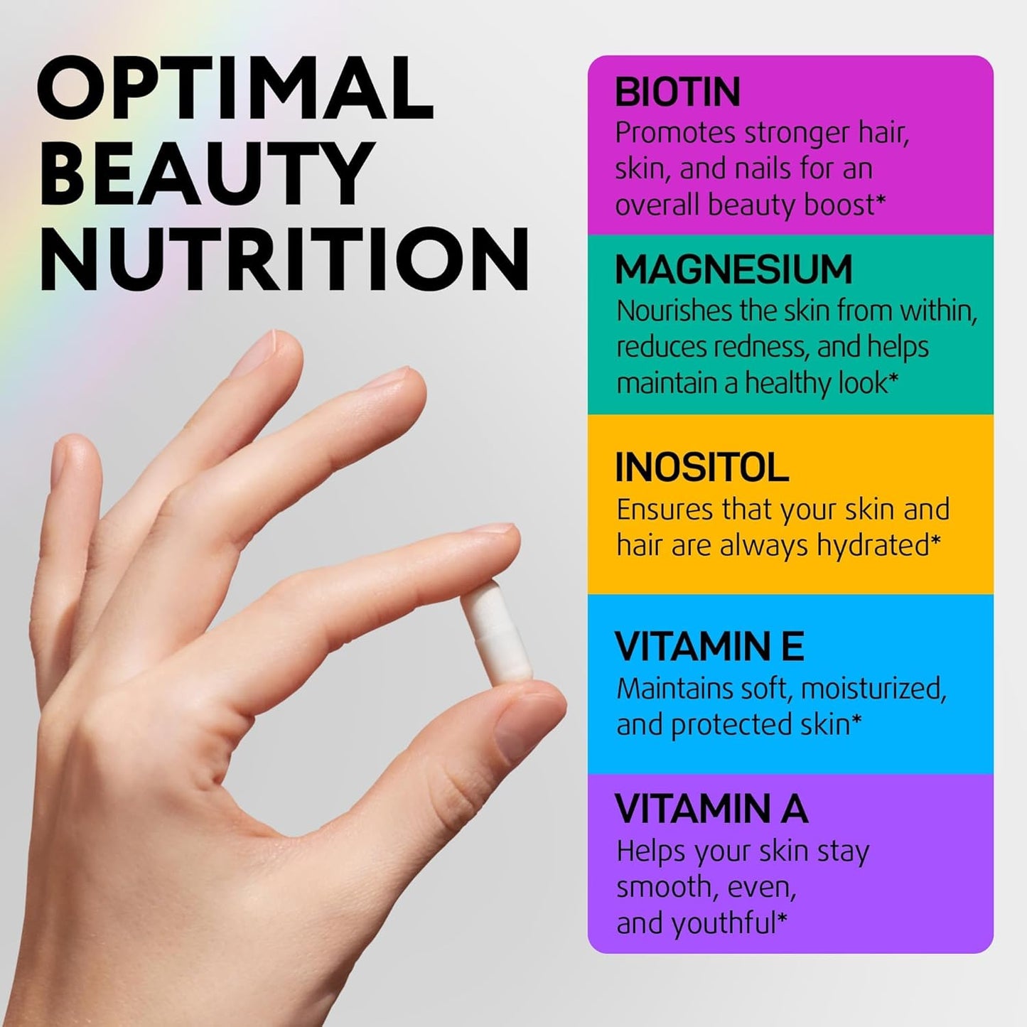 Hair Growth Supplement with Biotin 10,000 mcg, Collagen & Keratin - Vitamins for Healthy Hair, Skin, and Nails - 120 Capsules for Men & Women